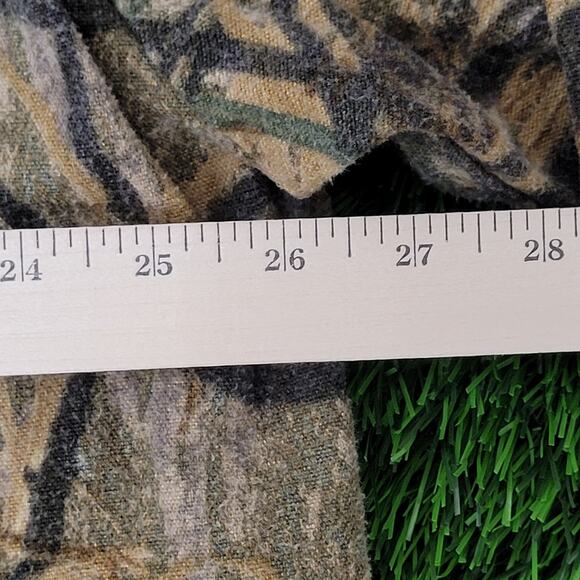 Cabelas Camo Jacket L/XL 26x28 Brown Hunting Baggy Rugged - Picture 6 of 14